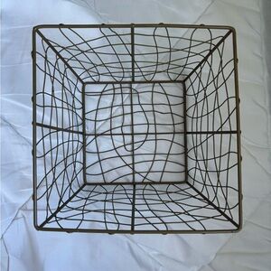 Square Metal Wire Basket